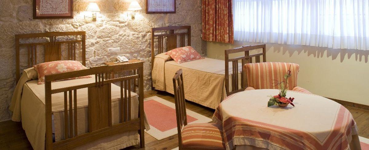 Termas De Cuntis - Hotel Castro Do Balneario Dış mekan fotoğraf