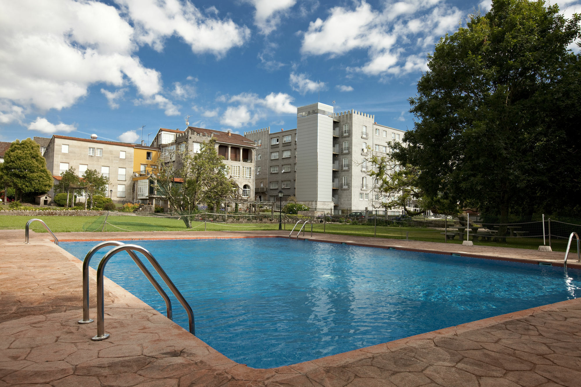 Termas De Cuntis - Hotel Castro Do Balneario Dış mekan fotoğraf